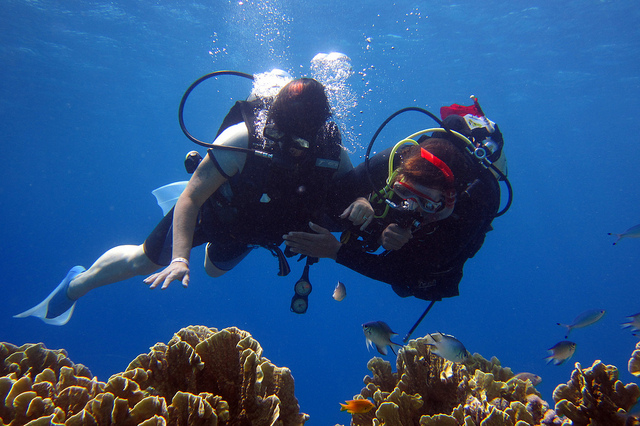 Pratiquer la plongée sous-marine benefique