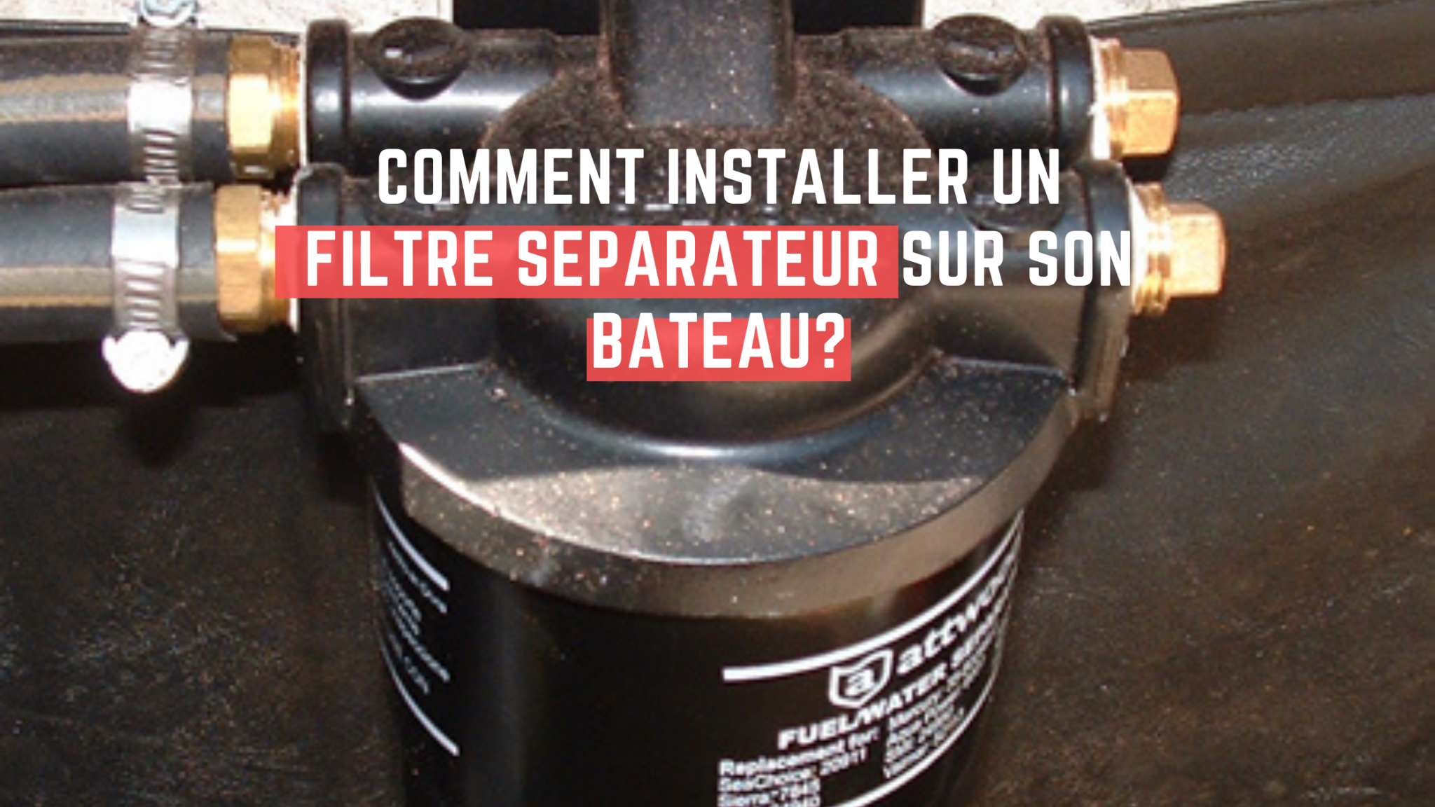 WEITING Ensemble Séparateur D'Eau Filtre à Essence Moteur Hors-Bord 61N-24560-00